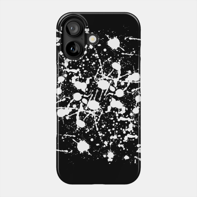 Adult Fun Clean Up Rag Pattern White Splatter Phone Case by belownormal