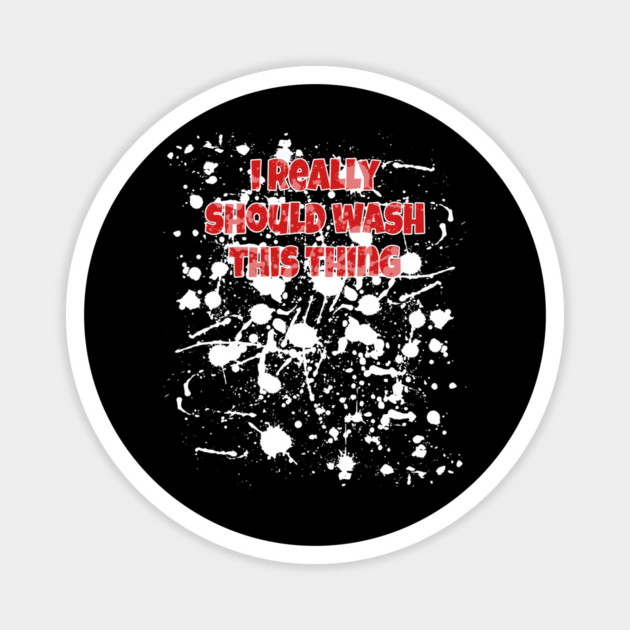 I Really Should Wash This Thing Sex Rag Magnet by belownormal