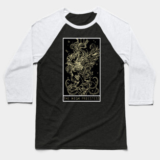 Tarot card The high priestess Baseball T-Shirt