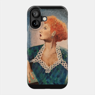 Lucille Ball Painting Phone Case