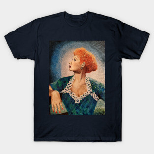 Lucille Ball Painting T-Shirt