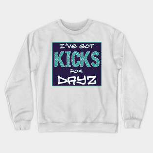 I've Got Kicks for Dayz - Grape 5's - Sneaker Head Premium Crewneck Sweatshirt