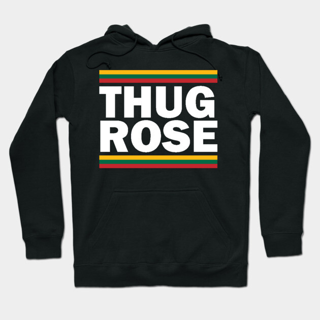 THUG ROSE Thug Rose Hoodie TeePublic