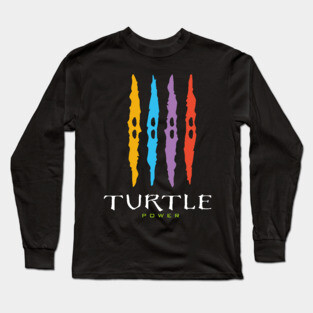 Turtle Power - Energy Drink Long Sleeve T-Shirt