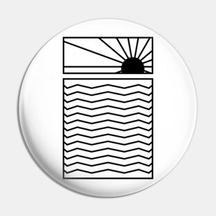 Sunset Pin