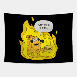 Everything Is Fine Tapestry