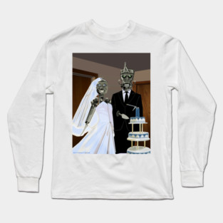 Cake Cutting [Robot Wedding] Long Sleeve T-Shirt