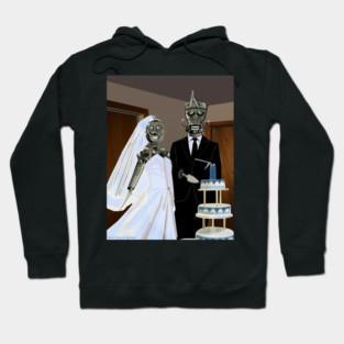 Cake Cutting [Robot Wedding] Hoodie