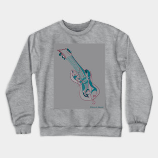 The Guitar Crewneck Sweatshirt