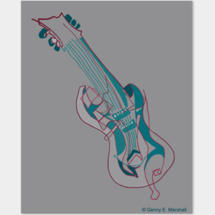 The Guitar Posters and Art