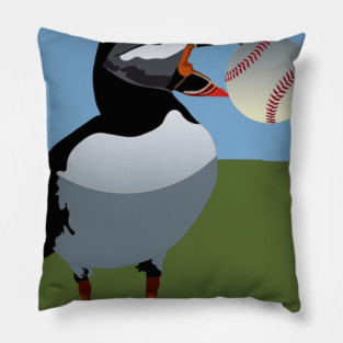 Puffin Pitcher Pillow