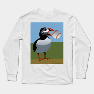 Puffin Pitcher Long Sleeve T-Shirt