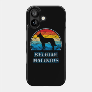 Belgian Malinois Vintage Design Dog Phone Case
