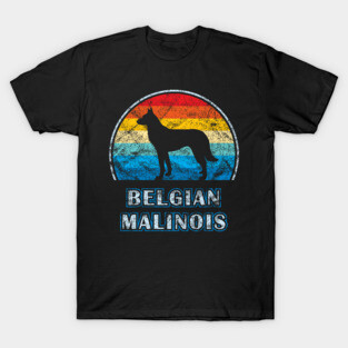 Belgian Malinois Vintage Design Dog T-Shirt