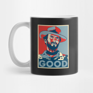 Clint Eastwood "Hope" Poster Mug