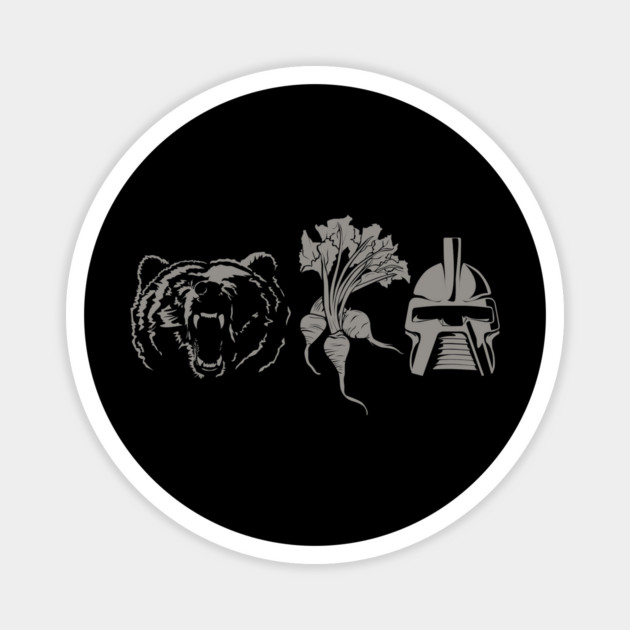 Bears Beets Battlestar Galactica The Office Magnet by stayfrostybro