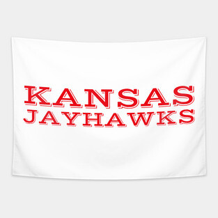 Kansas Jayhawks (Red) Tapestry