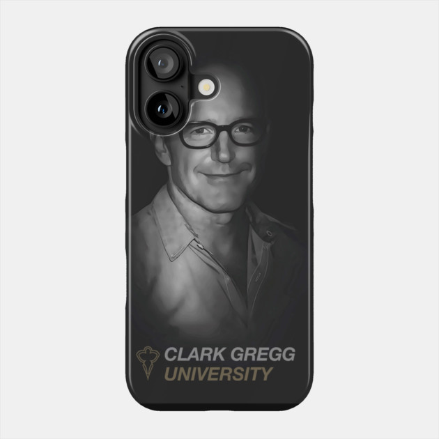 Clark Gregg artwork CGU Phone Case by Clark Gregg University