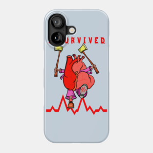 Heart Attack Survivor Phone Case