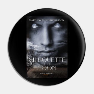 Silhouette of the Moon Pin