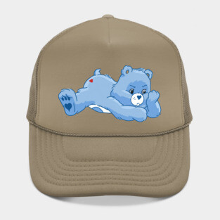 Grumpy bear lying down Hat
