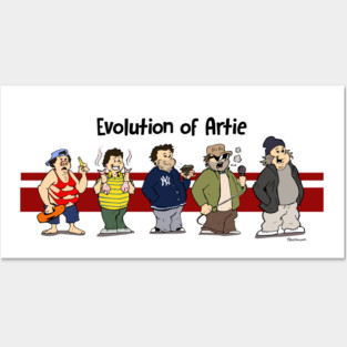 Evolution of Artie Lange Posters and Art