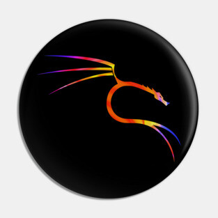Kali Linux - Abstract Colours Pin