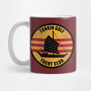 Tonkin Gulf Yacht Club (distressed) Mug