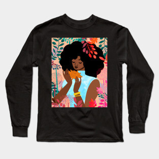 Chrysanthemums in November Long Sleeve T-Shirt