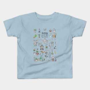 Gardening is an Art. Kids T-Shirt