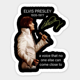 Elvis gift presley for fans Sticker