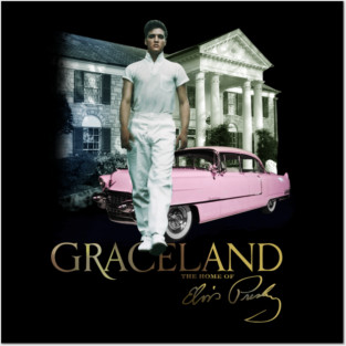 Graceland elvis presley gift for fans Posters and Art