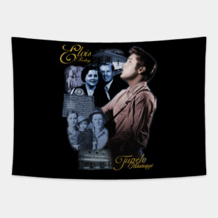 Tupelo elvis presley gift for fans Tapestry