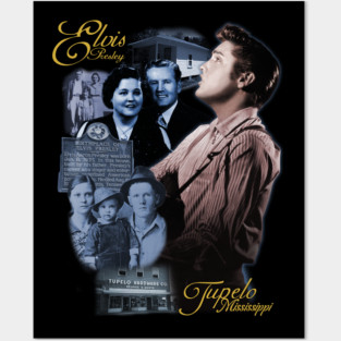 Tupelo elvis presley gift for fans Posters and Art