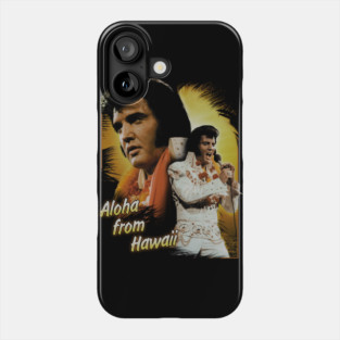 Aloha from hawaii elvis presley gift for fans Phone Case
