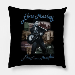 Live from memphis elvis presley gift for fans Pillow