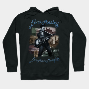 Live from memphis elvis presley gift for fans Hoodie