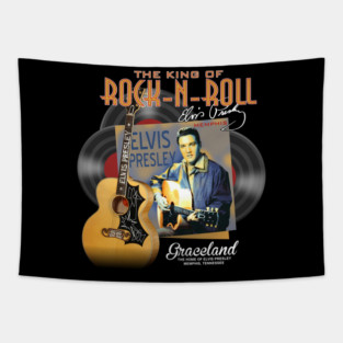 memphis king rock elvis presley Tapestry