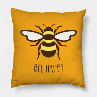 Bee Happy Pillow