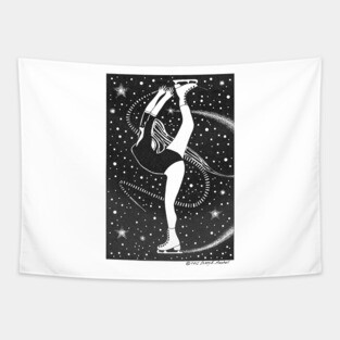 Star Skater Tapestry