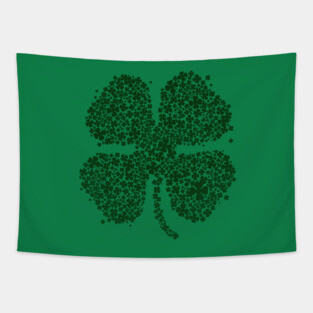 Shamrock Lucky St. Patrick's Day Tapestry