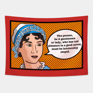 Austen Pop Tapestry