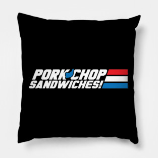 Pork Chop Sandwiches! Pillow