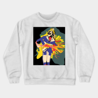 Guitar Player Crewneck Sweatshirt
