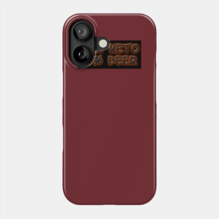 Keto Beer Phone Case