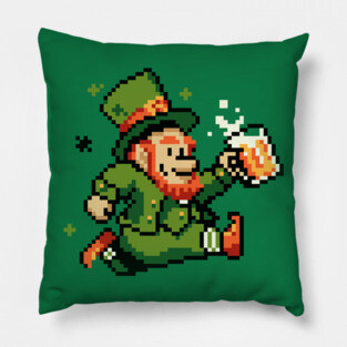 Leprechaun St. Patrick's Day Pillow