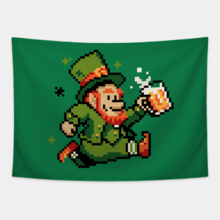 Leprechaun St. Patrick's Day Tapestry