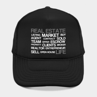 Real Estate Words Hat