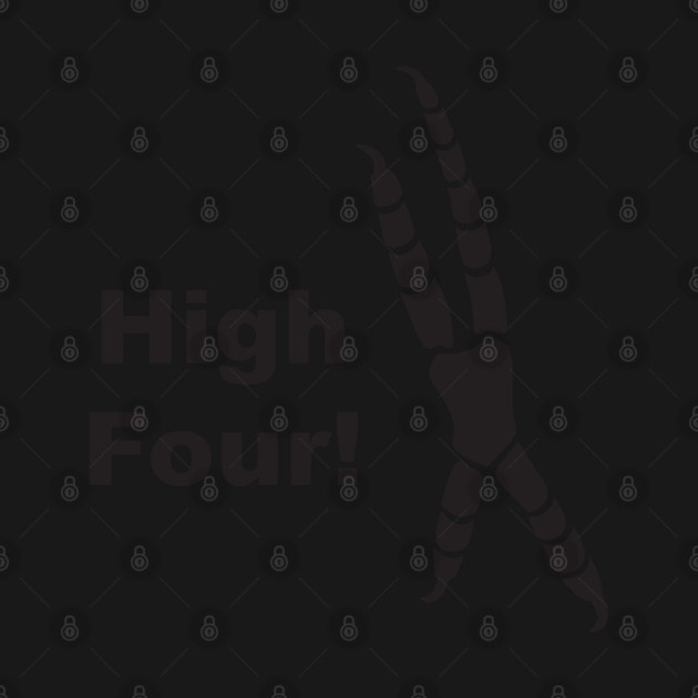 High Four Parrot Foot by Einstein Parrot