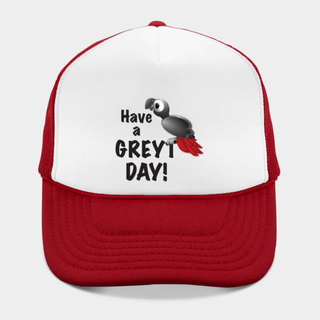 Have a Greyt Day! by Einstein Parrot